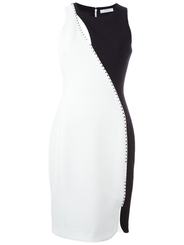Versace Collection Asymmetrical Pattern Dress