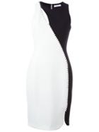 Versace Collection Asymmetrical Pattern Dress