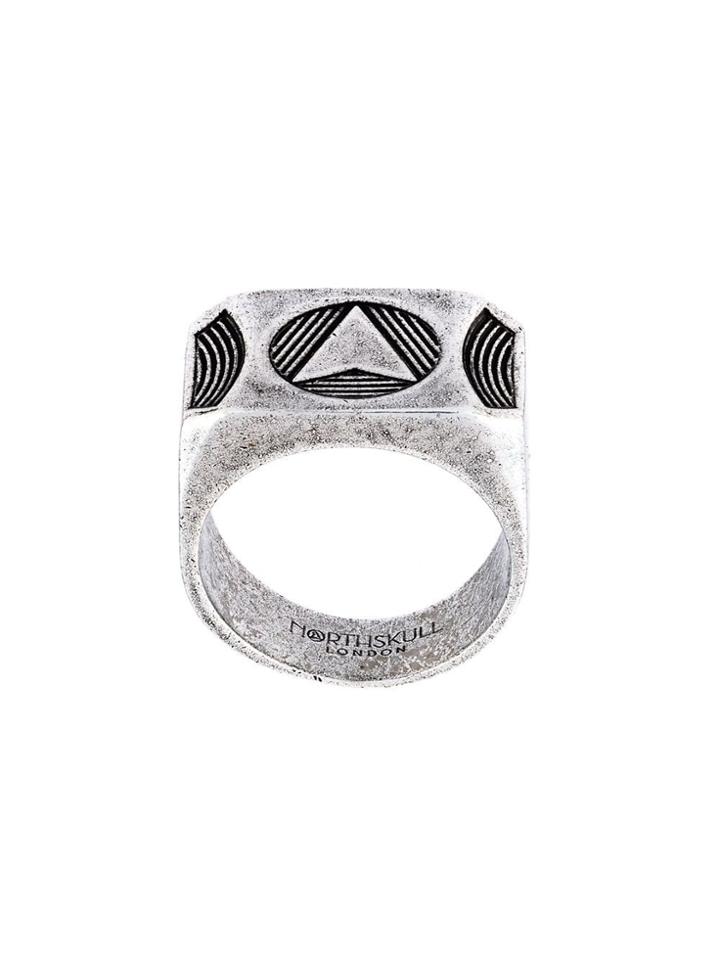Northskull 'kinetic' Ring - Metallic