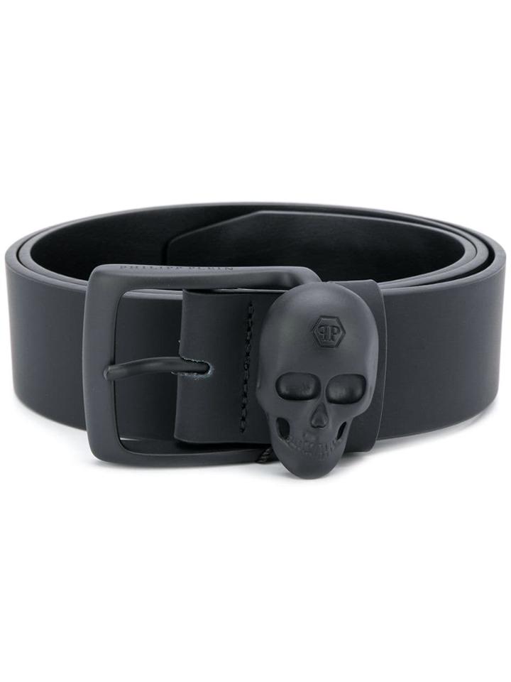 Philipp Plein Plein Skull Belt - Black