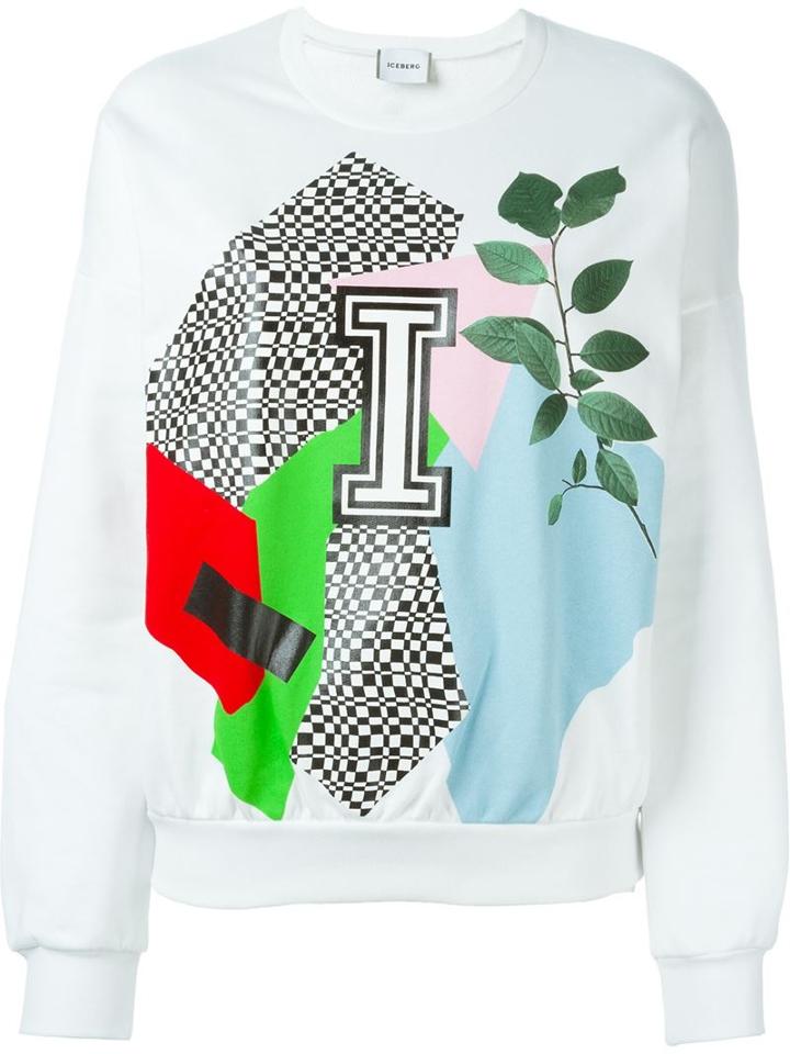 Iceberg Multi Print Sweatshirt