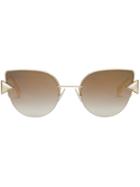 Fendi Eyewear Rainbow Sunglasses - Metallic