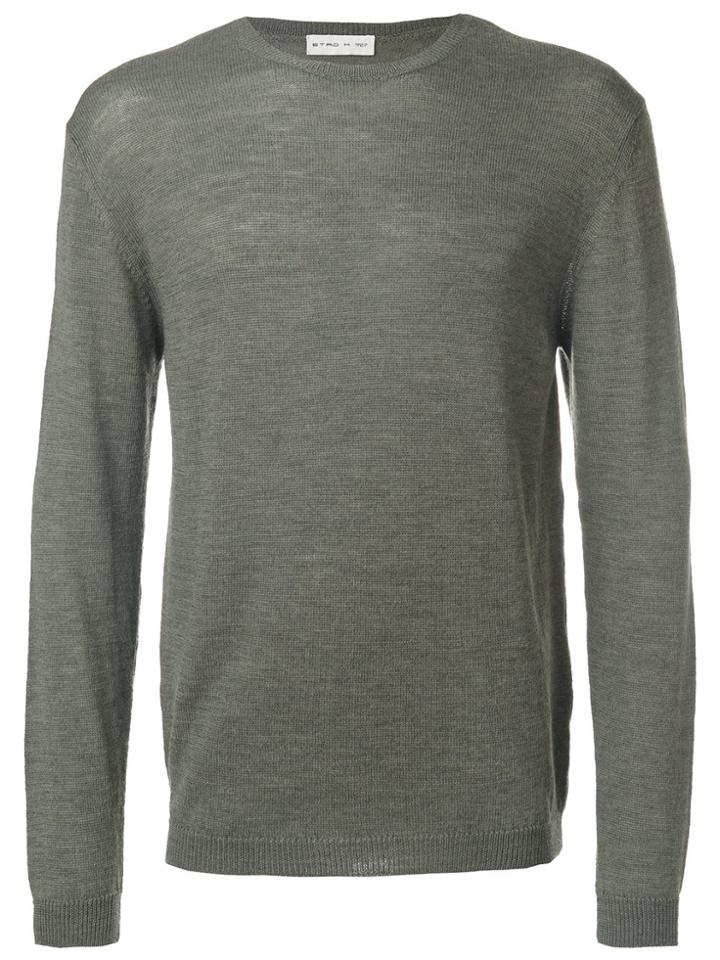 Etro Fine Knit Jumper - Green