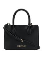 Calvin Klein Logo Tote Bag - Black