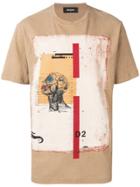Dsquared2 Graphic Print T-shirt - Brown