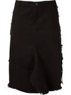 Uma Raquel Davidowicz 'vera' Skirt, Women's, Size: 44, Black, Cotton/spandex/elastane