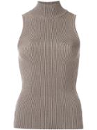 Cecilia Prado - Knitted Top - Women - Spandex/elastane/viscose - M, Brown, Spandex/elastane/viscose