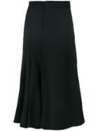 Joseph High-waisted Buttoned Skirt - Black