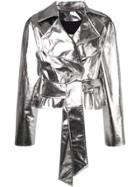 Alexandre Vauthier Metallic Jacket - Silver