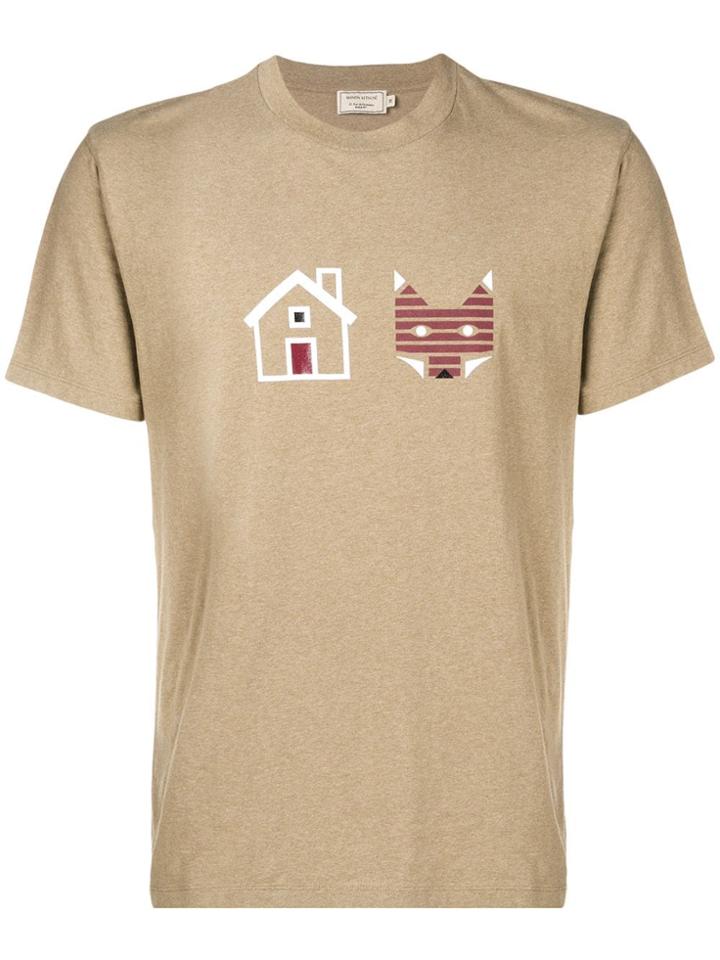 Maison Kitsuné Rebus T-shirt - Nude & Neutrals