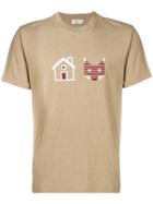 Maison Kitsuné Rebus T-shirt - Nude & Neutrals
