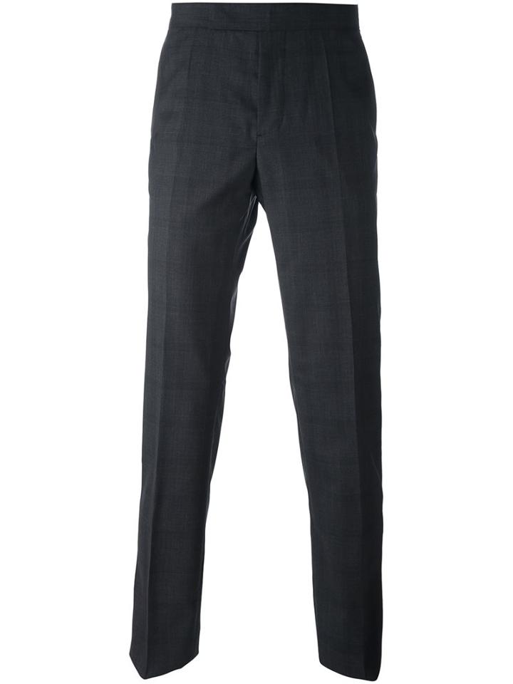 Maison Margiela Checked Straight-leg Trousers
