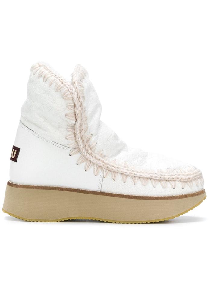 Mou Running Eskimo Boots - White