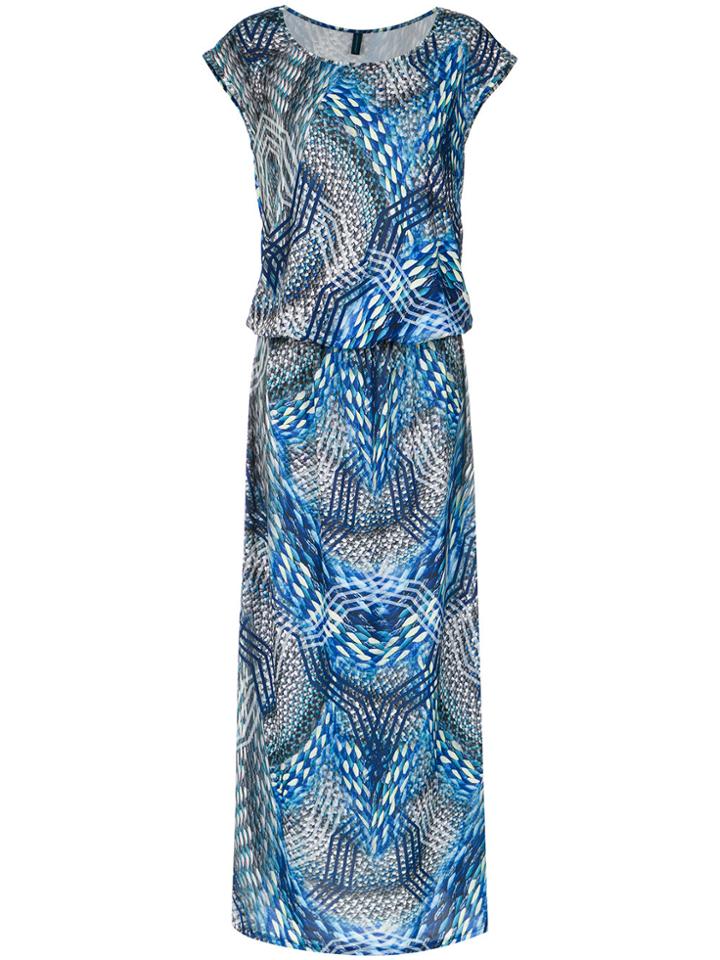 Lygia & Nanny Vinales Printed Maxi Dress - Blue