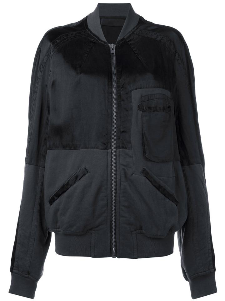 Haider Ackermann - Bomber Jacket - Women - Cotton - S, Women's, Black, Cotton