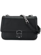 Ermanno Scervino Flap Closure Shoulder Bag, Women's, Black