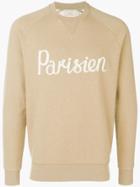 Maison Kitsuné Parisien Knitted Sweatshirt - Neutrals