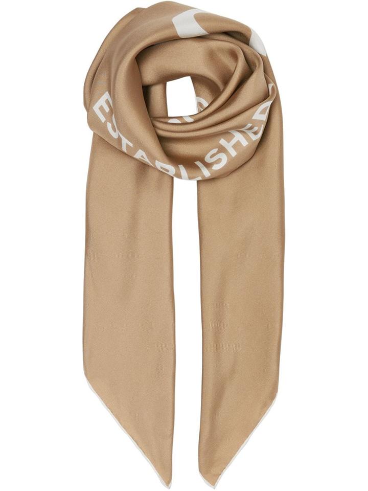 Burberry Horseferry Scarf - Neutrals