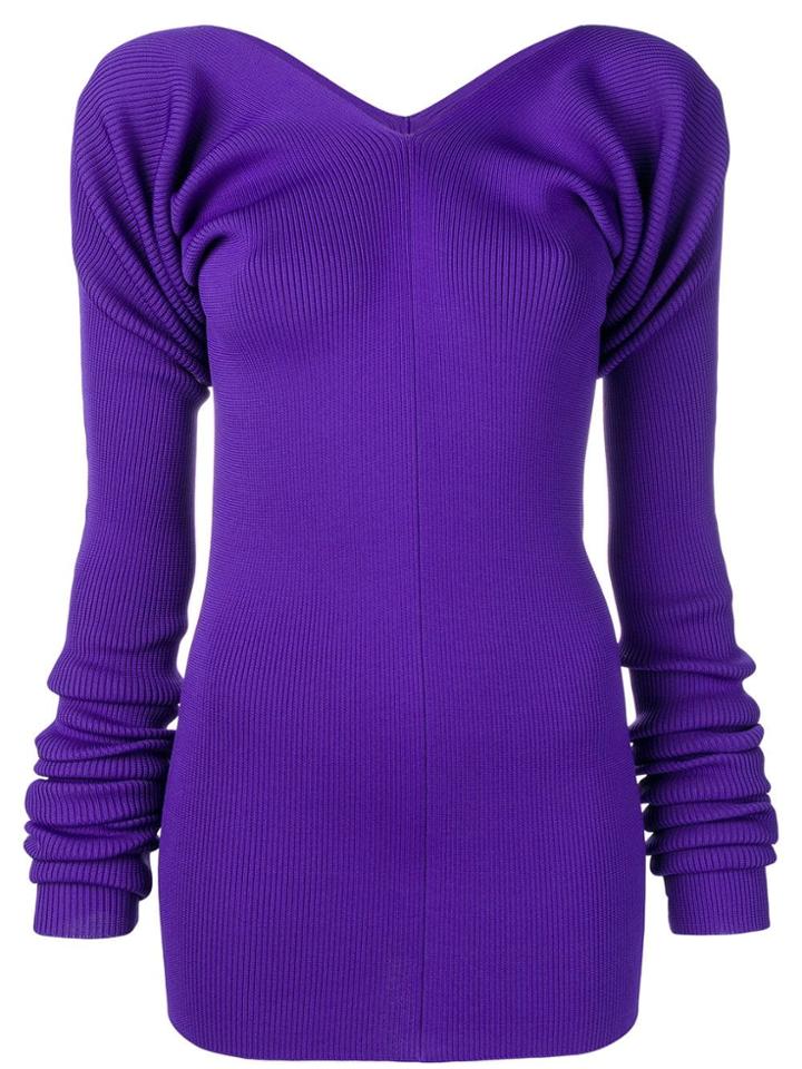 Marni V-neck Jumper - Purple