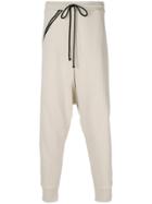 Lost & Found Rooms Drop-crotch Sweatpants - Nude & Neutrals