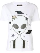 Emporio Armani Alien Print T-shirt - White