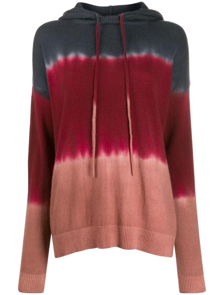 Fine Edge Tie-dye Hoodie - Blue