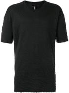 Thom Krom Raw Edged Oversized T-shirt - Black