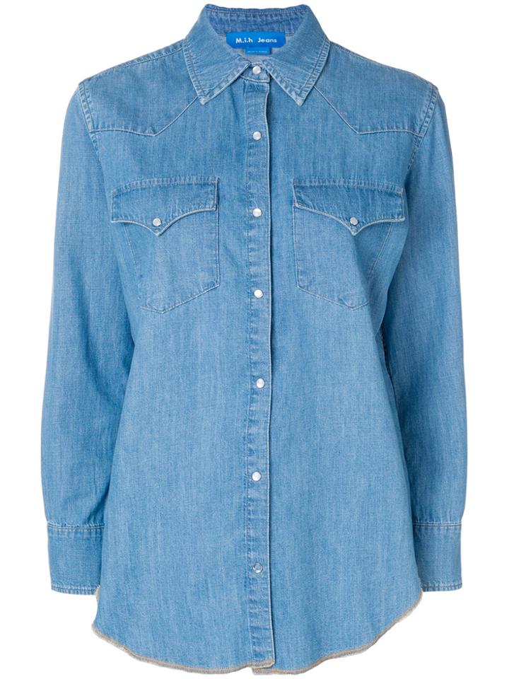 Mih Jeans Denim Shirt - Blue