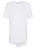 Bed J.w. Ford Asymmetric Back Button T-shirt - White