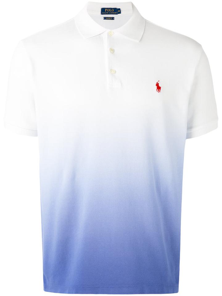 Polo Ralph Lauren - Gradient Polo Shirt - Men - Cotton - L, White, Cotton