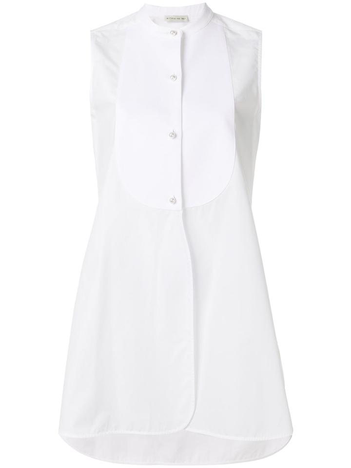 Etro Sleeveless Flared Shirt - White