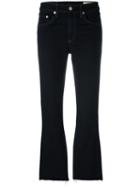 Rag & Bone - Cropped Flared Jeans - Women - Cotton/polyester/spandex/elastane - 26, Blue, Cotton/polyester/spandex/elastane