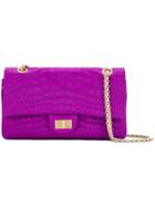 Chanel Vintage Quilted Shoulder Bag - Purple
