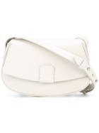Nico Giani Button Cross Body Bag, Women's, Nude/neutrals, Calf Leather