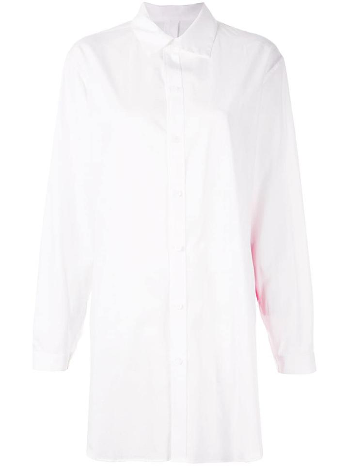 Y's Graphic Print Shirt - White