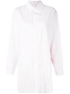 Y's Graphic Print Shirt - White