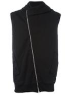 Lost & Found Rooms Sleeveless Hoodie, Men's, Size: Large, Black, Cotton/spandex/elastane