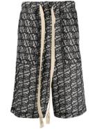 Loewe Paula's Print Shorts - Black