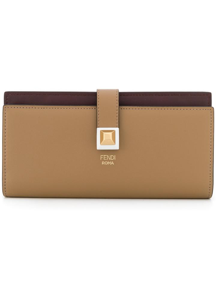 Fendi Long Wallet - Nude & Neutrals