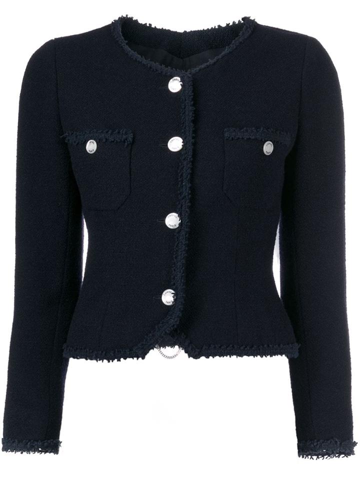 Chanel Vintage 2000 Fitted Jacket - Blue