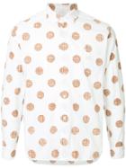 Comme Des Garçons Vintage Spotted Print Shirt - White