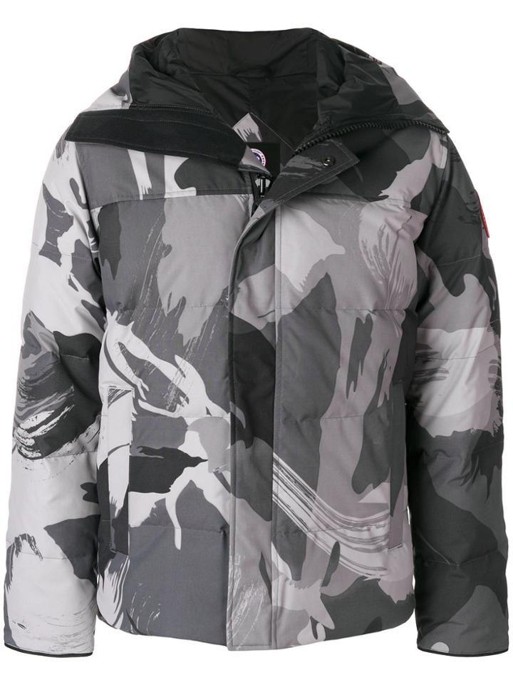 Canada Goose Printed Padded Jacket - Grey