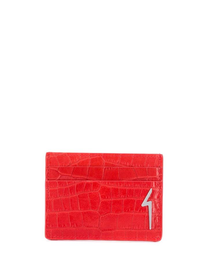 Giuseppe Zanotti Albert Flash Wallet - Red