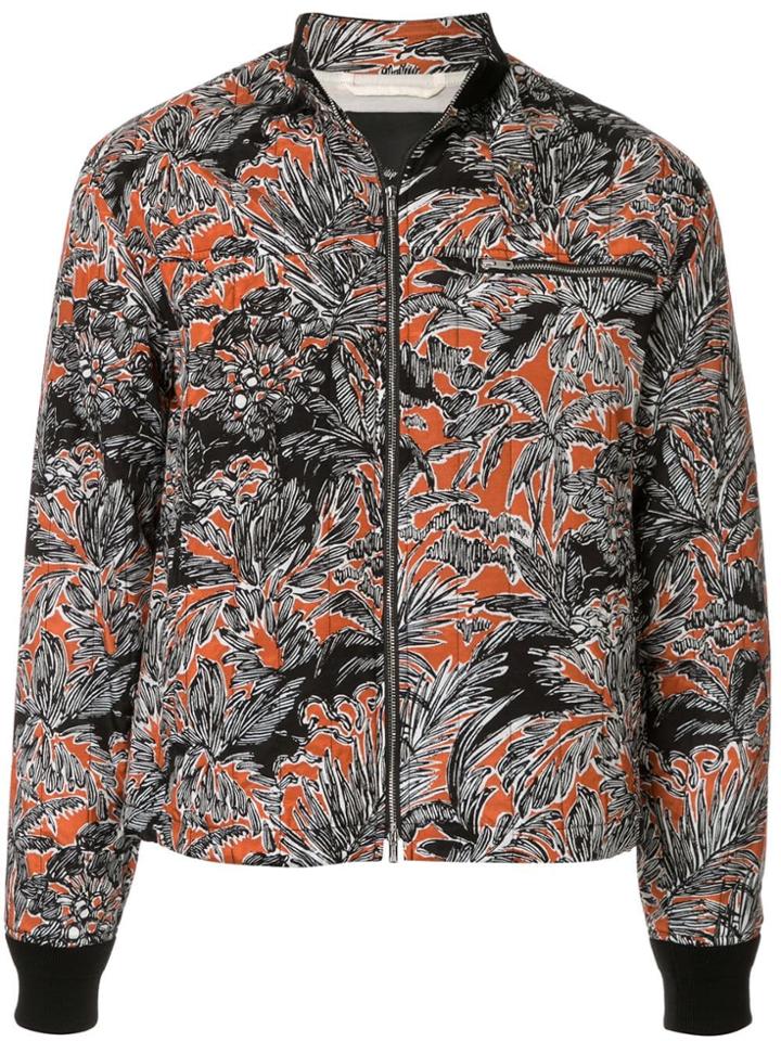 3.1 Phillip Lim Printed Bomber Jacket - Black