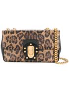 Dolce & Gabbana Lucia Shoulder Bag - Brown
