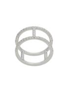 Apm Geometrical Design Ring - Metallic