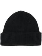 Paul Smith Rib Knit Hat - Black