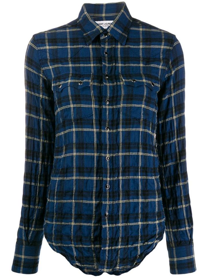 Saint Laurent Texas Classic Shirt - Blue