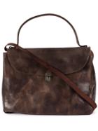 Cherevichkiotvichki Flap Closure Shoulder Bag - Pink & Purple
