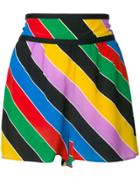 Philosophy Di Lorenzo Serafini Striped Shorts - Multicolour